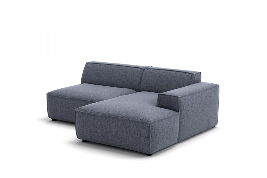 Model MODULARIS NB (niski bok) - Modularis NB sofa 1,5 osobowa + longchair prawy